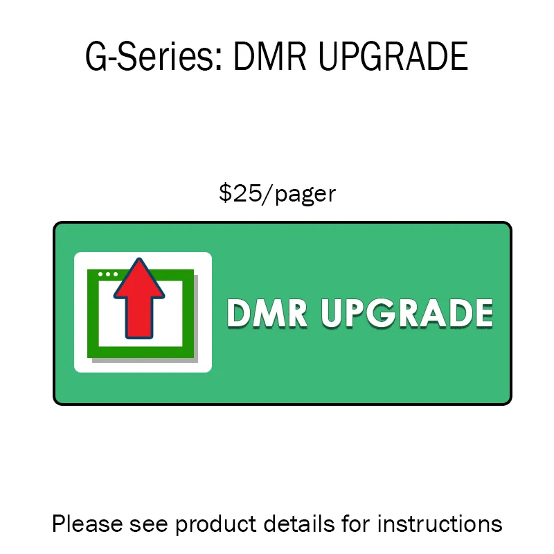 Unication DMR Upgrade Option - G2, G3, G4, G5