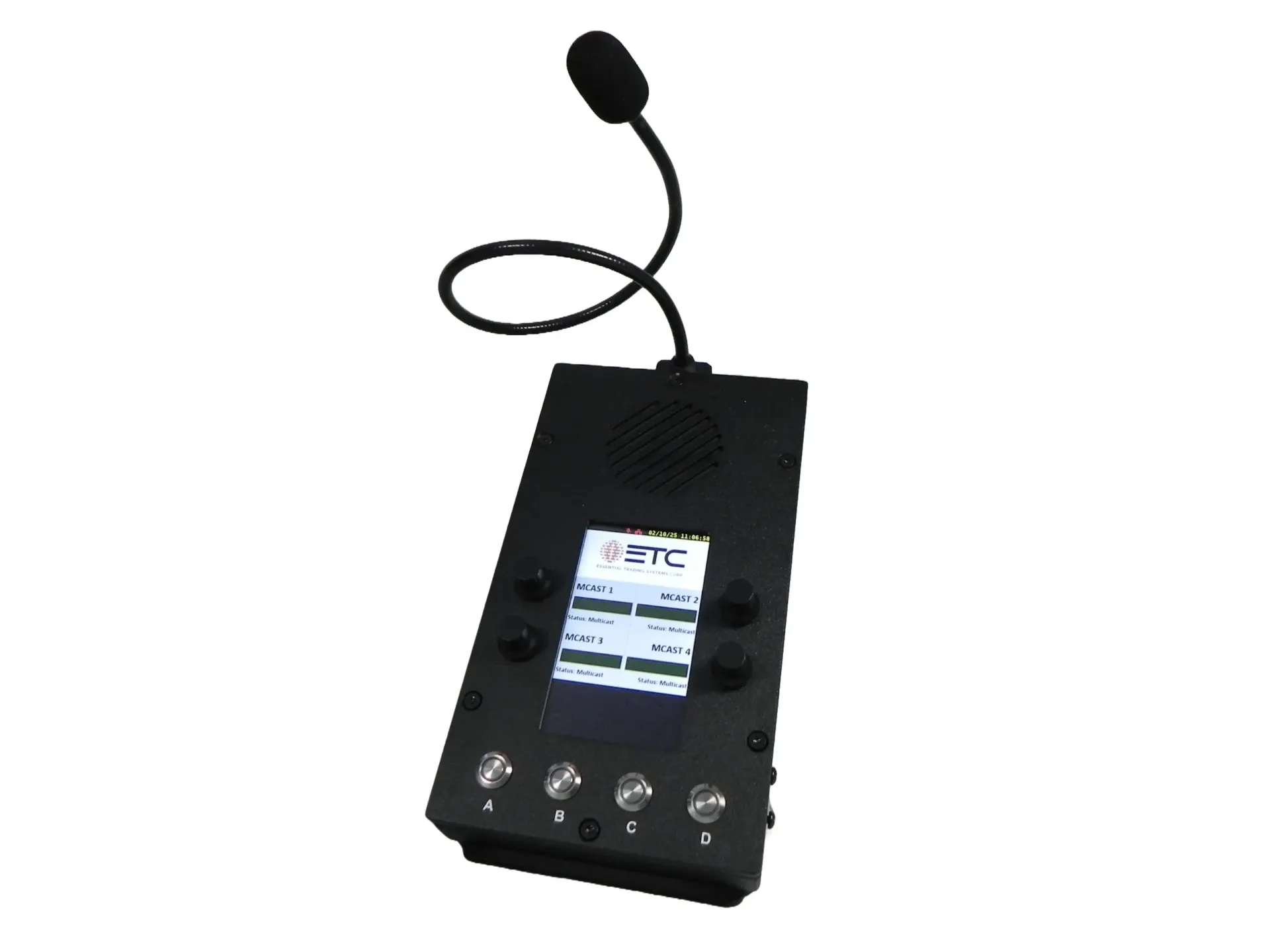 [SS-804T] 4-Channel Small System Multi-Channel Touchscreen LMR Dispatch Console